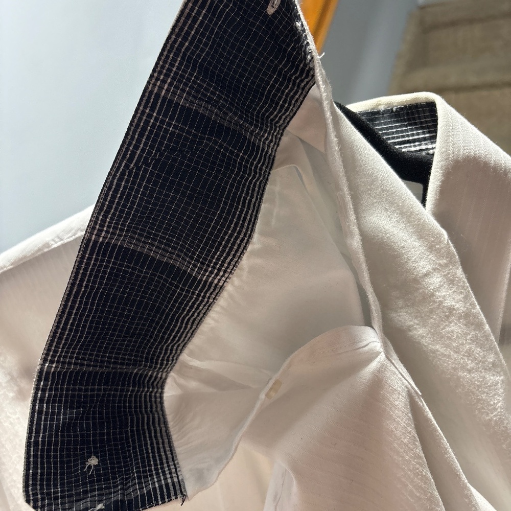 White FX Fusion Button down - Picture 3 of 4